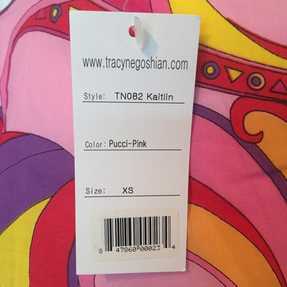 Tracy Negoshian Kaitlin Retro Tunic top - Picture 5 of 8